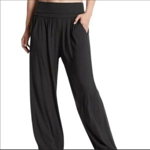 Athleta Studio Wide Leg Pants